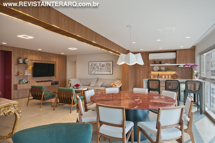Um apartamento de conceito moderno, prático e clean - Revista InterArq | Arquitetura, Decoração, Design, Paisagismo e Lifestyle