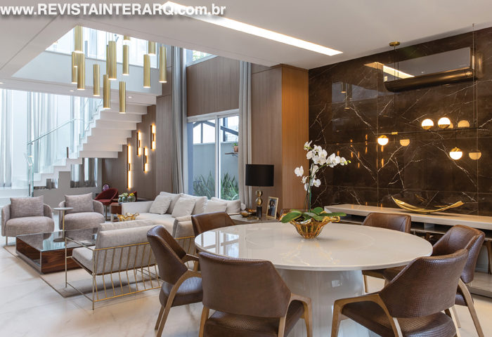A integração é o grande destaque deste projeto - Revista InterArq | Arquitetura, Decoração, Design, Paisagismo e Lifestyle