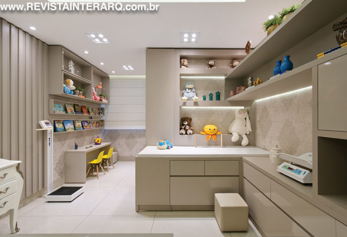 Um consultório desenvolvido com espaços lúdicos e aconchegantes - Revista InterArq | Arquitetura, Decoração, Design, Paisagismo e Lifestyle