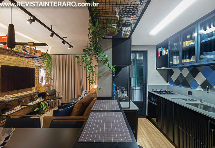Um loft desenvolvido a partir de referências americanas - Revista InterArq | Arquitetura, Decoração, Design, Paisagismo e Lifestyle