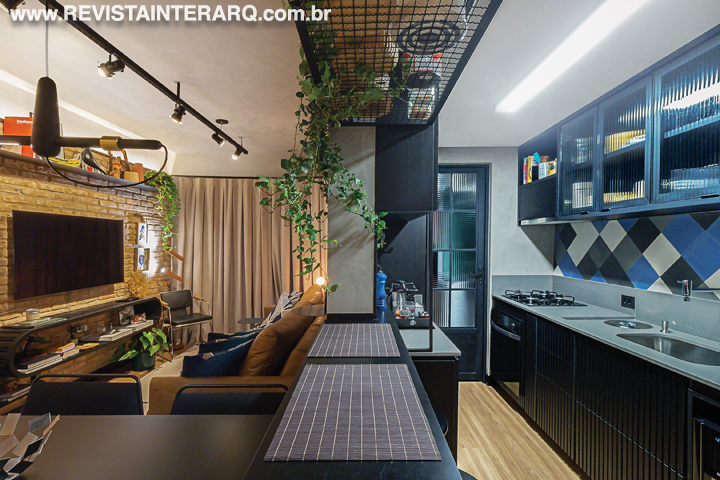 Um loft desenvolvido a partir de referências americanas - Revista InterArq | Arquitetura, Decoração, Design, Paisagismo e Lifestyle