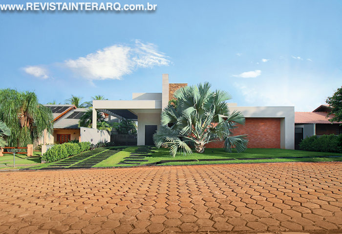 Esta casa aconchegante e espaçosa valoriza o bem-viver nos ambientes - Revista InterArq | Arquitetura, Decoração, Design, Paisagismo e Lifestyle