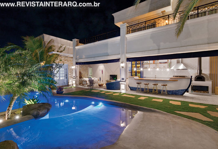 Uma casa de estilo neoclássico com detalhes impressionantes - Revista InterArq | Arquitetura, Decoração, Design, Paisagismo e Lifestyle