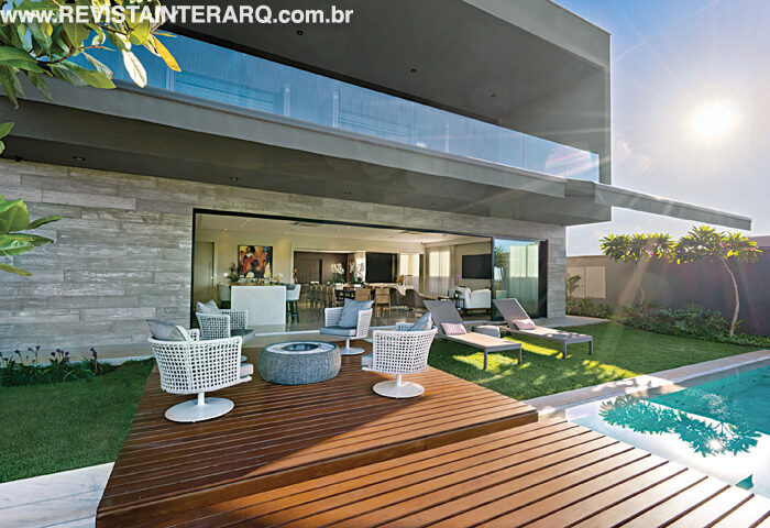 O projeto desta residência unifica modernidade e sofisticação - Revista InterArq | Arquitetura, Decoração, Design, Paisagismo e Lifestyle