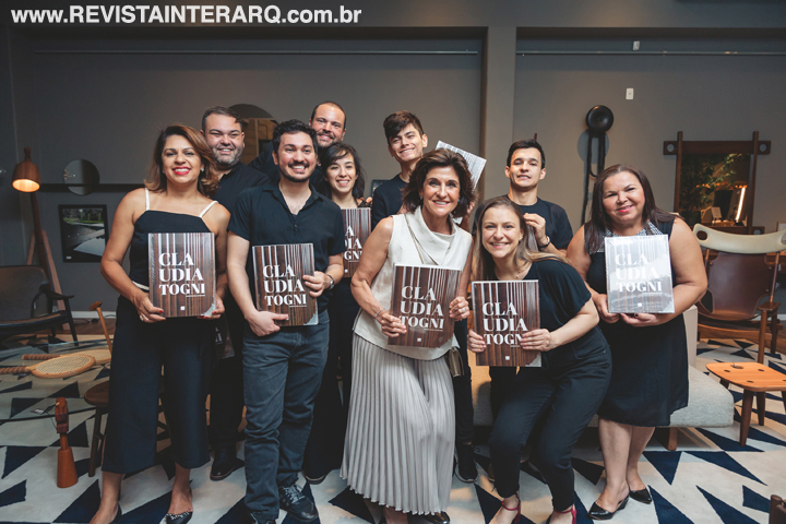 COQUETEL DE LANÇAMENTO – LIVRO CLAUDIA TOGNI - Revista InterArq | Arquitetura, Decoração, Design, Paisagismo e Lifestyle