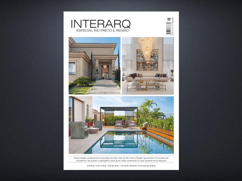 INTERARQ ESPECIAL RIO PRETO E REGIÃO – ED 18 - Revista InterArq | Arquitetura, Decoração, Design, Paisagismo e Lifestyle
