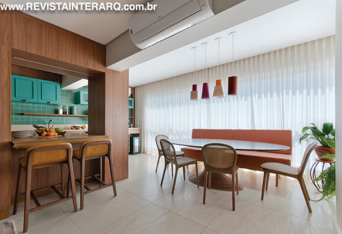 Este apartamento exibe ideias criativas e funcionais - Revista InterArq | Arquitetura, Decoração, Design, Paisagismo e Lifestyle