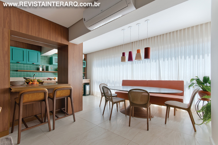 Este apartamento exibe ideias criativas e funcionais - Revista InterArq | Arquitetura, Decoração, Design, Paisagismo e Lifestyle
