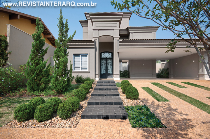 Um projeto desenvolvido a partir de um estilo neoclássico - Revista InterArq | Arquitetura, Decoração, Design, Paisagismo e Lifestyle