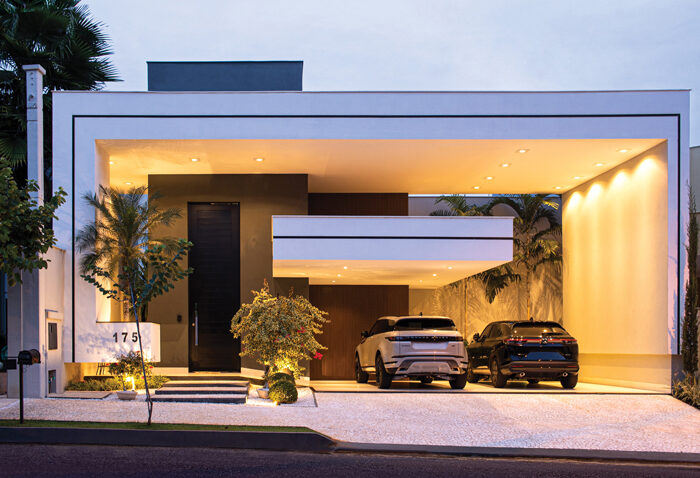 Uma casa com arquitetura moderna e imponente - Revista InterArq | Arquitetura, Decoração, Design, Paisagismo e Lifestyle