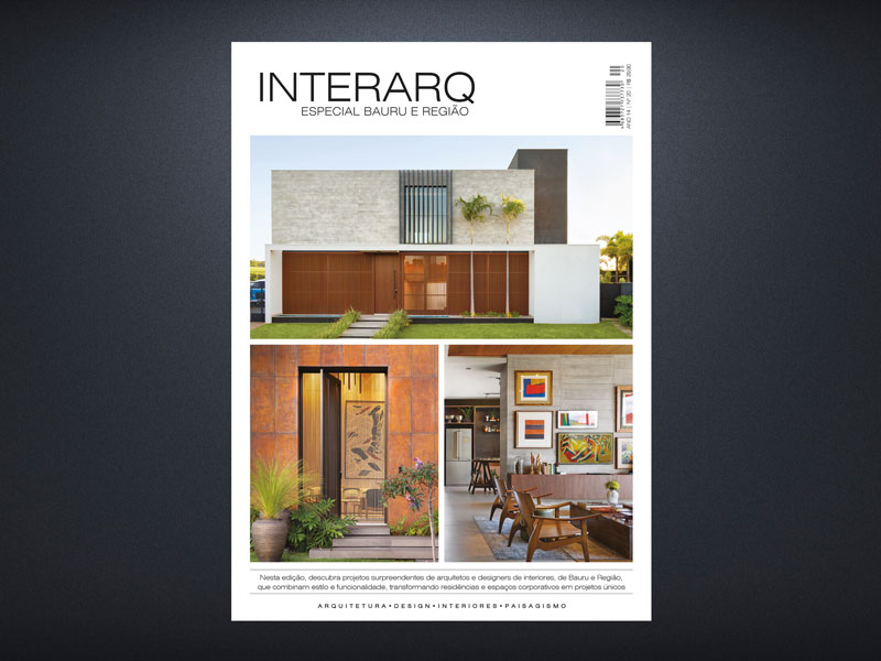 INTERARQ ESPECIAL BAURU E REGIÃO – ED 20 - Revista InterArq | Arquitetura, Decoração, Design, Paisagismo e Lifestyle