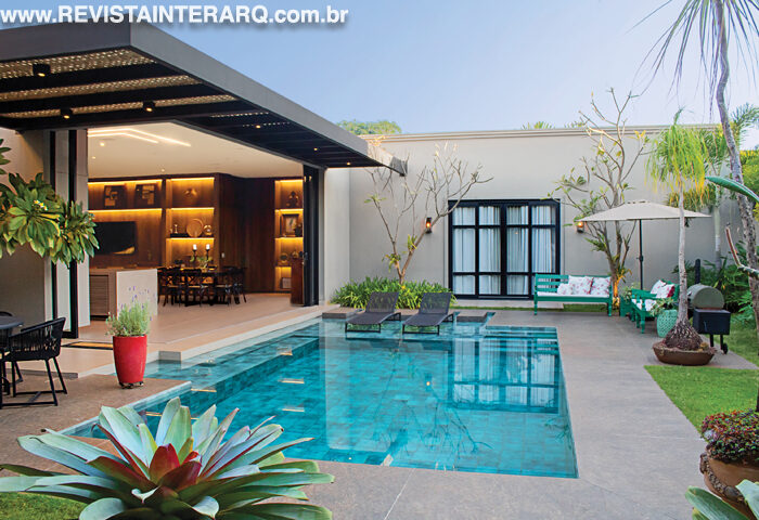 A integração dos espaços valorizou todos os ambientes - Revista InterArq | Arquitetura, Decoração, Design, Paisagismo e Lifestyle