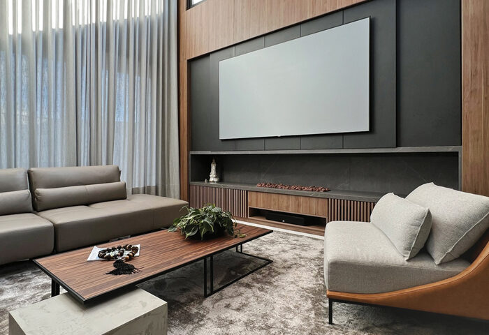 Este projeto conta com uma arquitetura minimalista e de linhas retas - Revista InterArq | Arquitetura, Decoração, Design, Paisagismo e Lifestyle