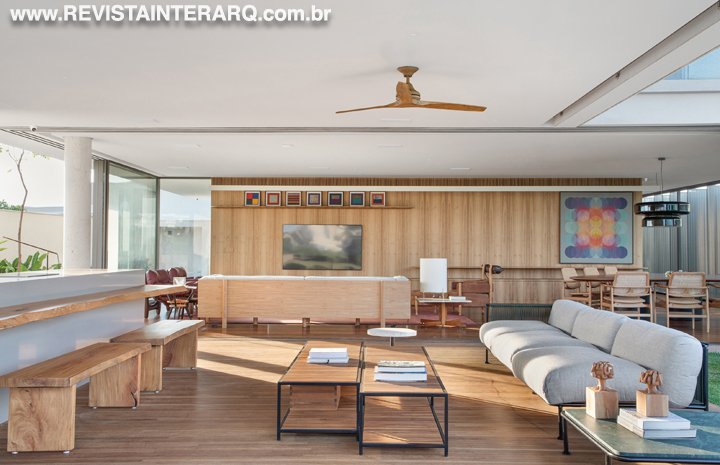 Esta casa foi concebida valorizando totalmente a vista - Revista InterArq | Arquitetura, Decoração, Design, Paisagismo e Lifestyle