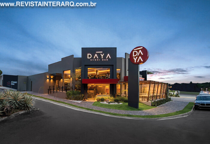 O Daya Sushi bar apresenta inúmeras inovações gastronomicas - Revista InterArq | Arquitetura, Decoração, Design, Paisagismo e Lifestyle