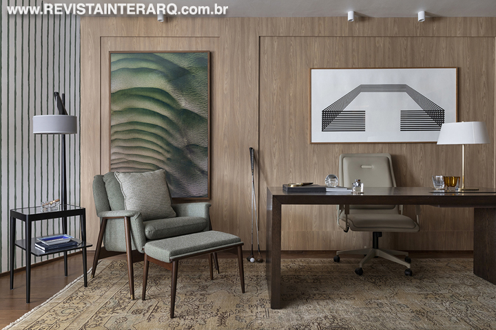 Home Office – Fabiana Dib - Revista InterArq | Arquitetura, Decoração, Design, Paisagismo e Lifestyle