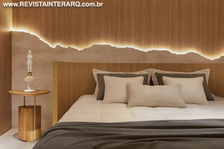 Suíte Navona – SKF Arquitetura e Interiores - Revista InterArq | Arquitetura, Decoração, Design, Paisagismo e Lifestyle
