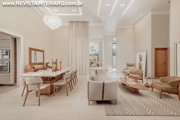 Esta residência foi pensada com soluções harmônicas e contemporâneas - Revista InterArq | Arquitetura, Decoração, Design, Paisagismo e Lifestyle