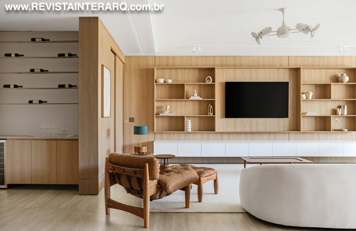 O conceito clean valorizou este projeto moderno e integrado - Revista InterArq | Arquitetura, Decoração, Design, Paisagismo e Lifestyle