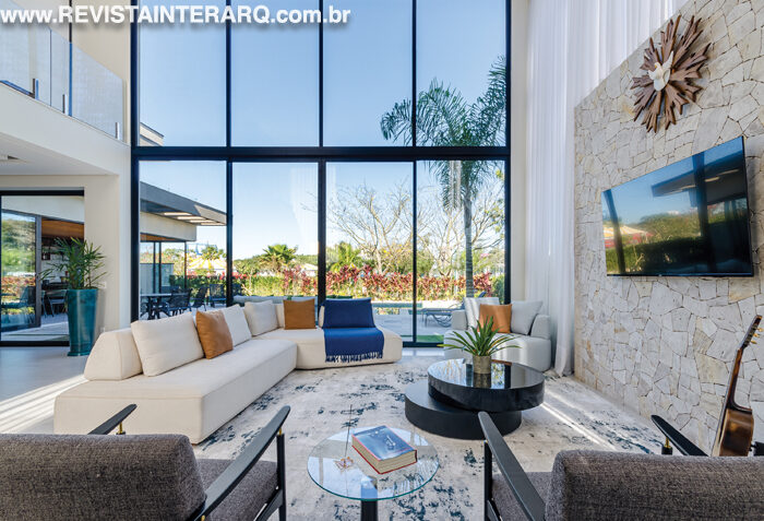Espaços integrados valorizam a integração com a natureza - Revista InterArq | Arquitetura, Decoração, Design, Paisagismo e Lifestyle