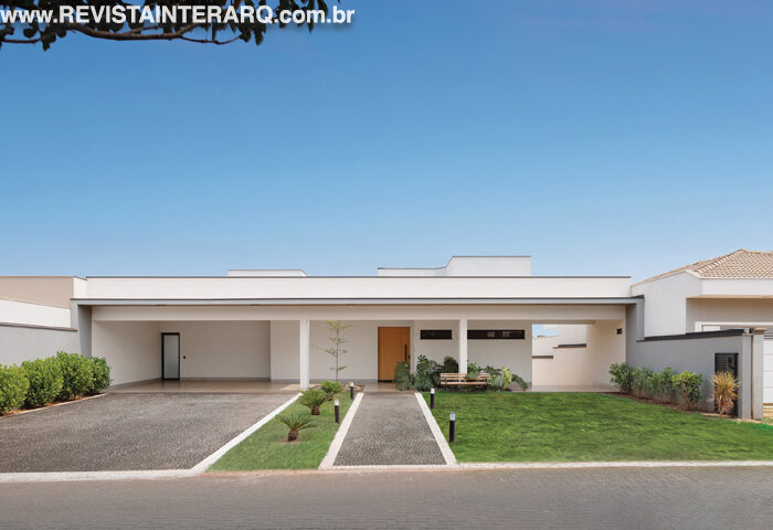 A essência moderna é o grande destaque desse projeto - Revista InterArq | Arquitetura, Decoração, Design, Paisagismo e Lifestyle