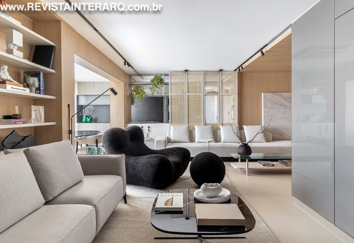 Este apartamento se transformou em um refúgio para a família - Revista InterArq | Arquitetura, Decoração, Design, Paisagismo e Lifestyle