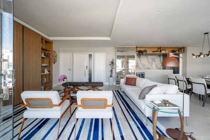 Um projeto repleto de integração e harmonia em Ipanema - Revista InterArq | Arquitetura, Decoração, Design, Paisagismo e Lifestyle