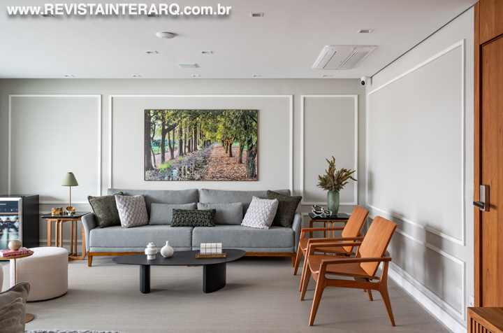 Elegância e tradição se combinam neste projeto aconchegante e inovador - Revista InterArq | Arquitetura, Decoração, Design, Paisagismo e Lifestyle