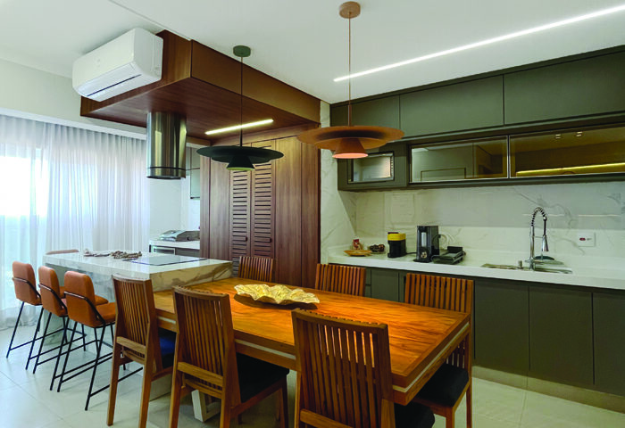 Este projeto se destaca pela transformação total no layout original do apartamento - Revista InterArq | Arquitetura, Decoração, Design, Paisagismo e Lifestyle