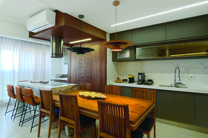 Este projeto se destaca pela transformação total no layout original do apartamento - Revista InterArq | Arquitetura, Decoração, Design, Paisagismo e Lifestyle
