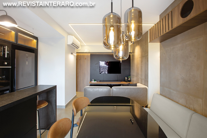 Neste projeto, os ambientes funcionais combinam elegância e modernidade - Revista InterArq | Arquitetura, Decoração, Design, Paisagismo e Lifestyle