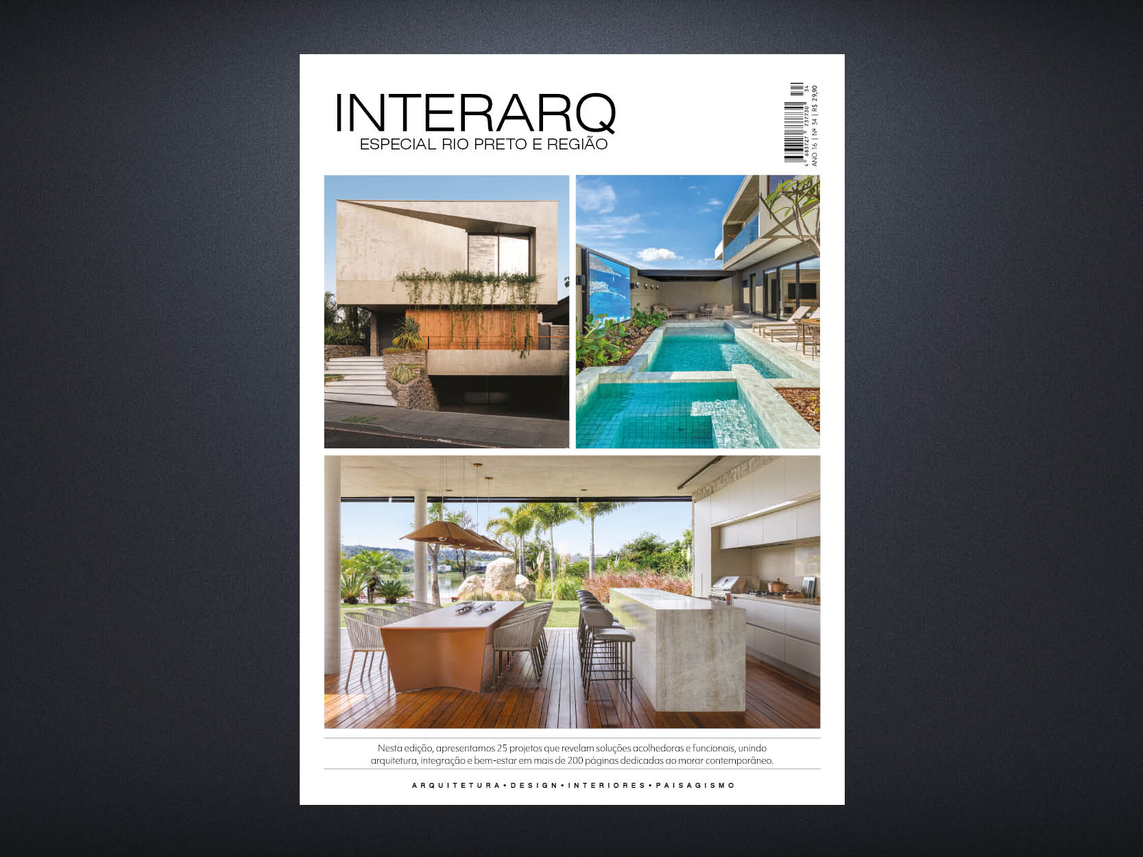 ESPECIAL RIO PRETO E REGIÃO ED. 34 - Revista InterArq | Arquitetura, Decoração, Design, Paisagismo e Lifestyle
