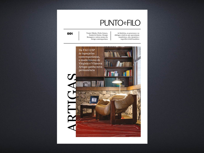 PUNTO E FILO TAPETES. Design, arquitetura e tradição têxtil. - Revista InterArq | Arquitetura, Decoração, Design, Paisagismo e Lifestyle